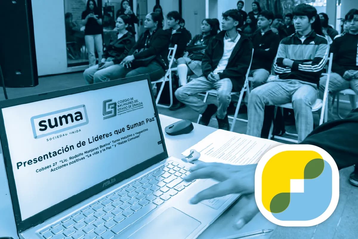 Cobaes 27 y SUMA reconocen a estudiantes Líderes que Suman Paz