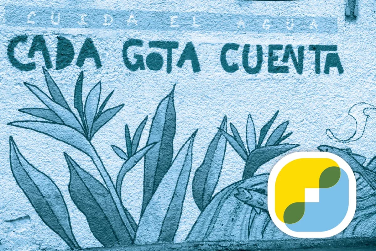 Cada Gota Cuenta: el mural que promueve el cuidado del agua en Culiacán