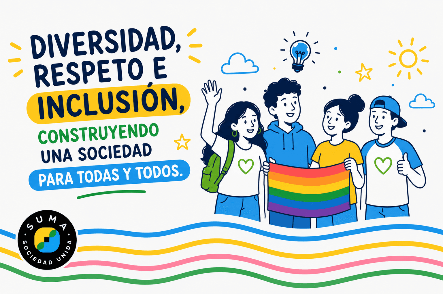 Diversidad, respeto e inclusión. Construyendo una sociedad para todas y todos